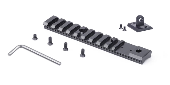 0.037kg Black Picatinny Rail Ideal Addition to Shooting Gear