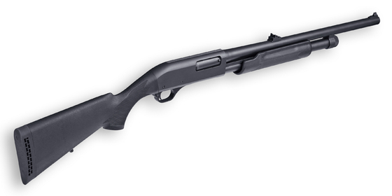 12 Gauge Pump Action Shotguns 39in Matte Black Finishing