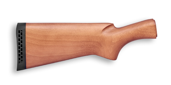 0.448kg-0.69kg Brown Wood Stock Without Checkering For Hunting Firearms